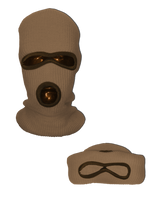 NEON ORANGE SKI MASK BEANIE