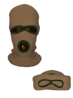 NEON ORANGE SKI MASK BEANIE