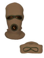 NEON ORANGE SKI MASK BEANIE
