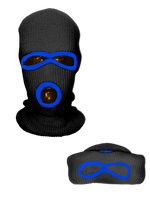 NEON ORANGE SKI MASK BEANIE
