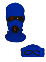 NEON ORANGE SKI MASK BEANIE